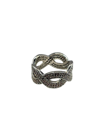 Vintage Woven Texture Ring