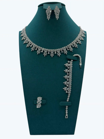 Floral Vine Costume Jewelry Set – Delicate & Shiny Design