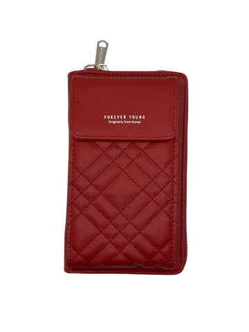 Long Quilted Phone Wallet