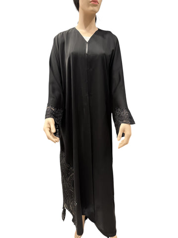 Queen Style Black Abaya – Timeless Elegance & Modesty