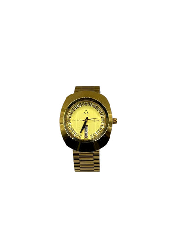 FITRON Urban Gold – Minimalist Gold-Tone Watch for Women